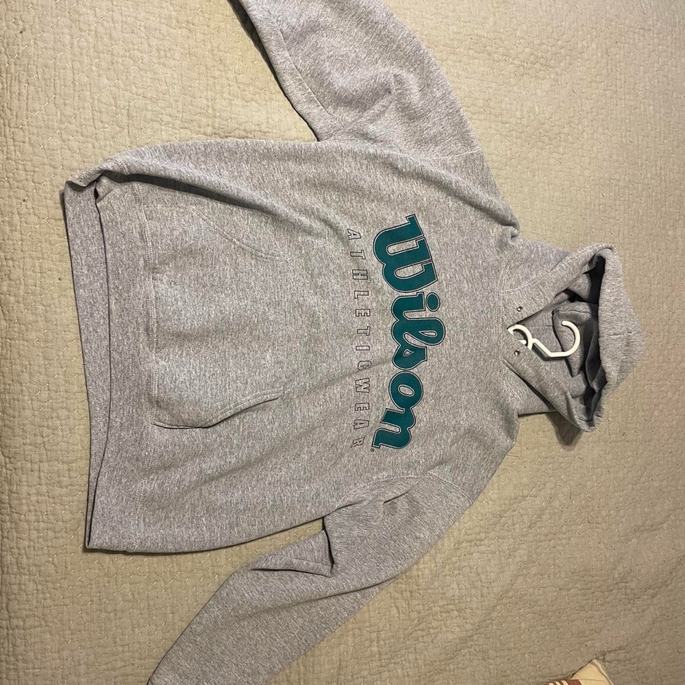 Vintage Wilson Hoodie Size Large